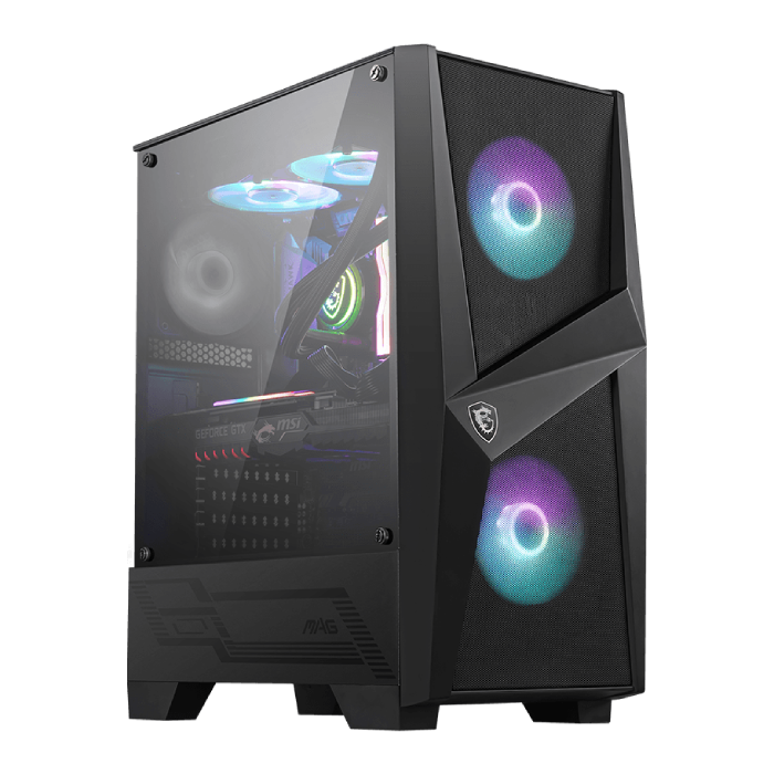 MSI MAG FORGE 100R Mid - Tower Computer Case